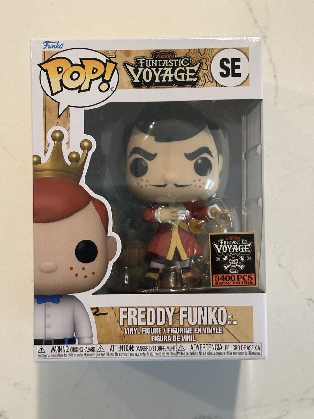 Funko POP! Freddy Funko as Hook Disney Limited SE 3400 Funko Fundays 2024